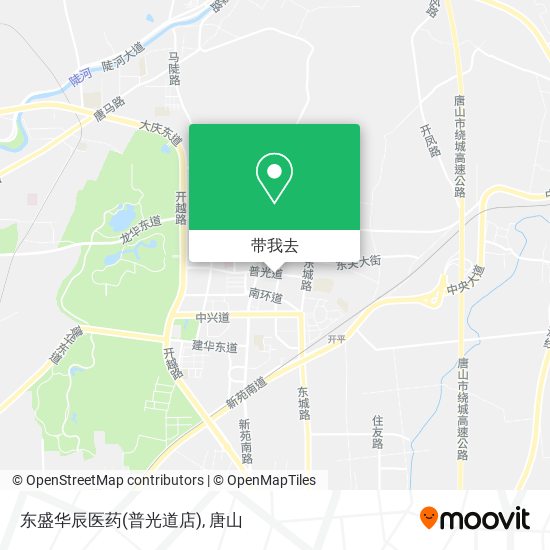东盛华辰医药(普光道店)地图