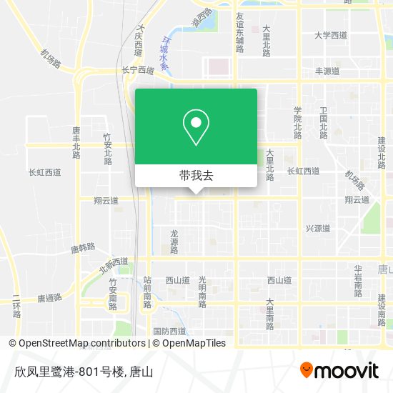 欣凤里鹭港-801号楼地图