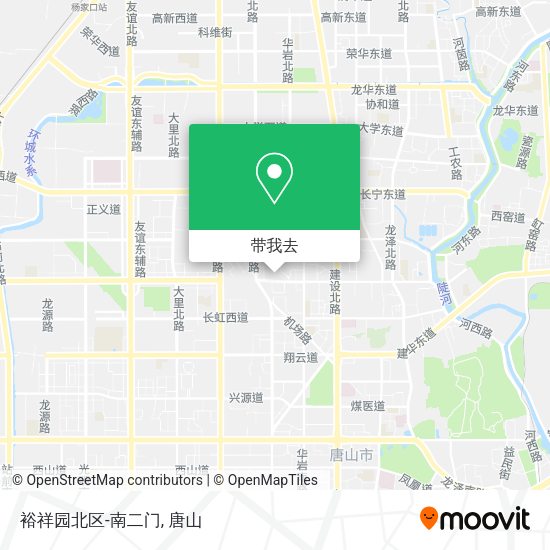 裕祥园北区-南二门地图