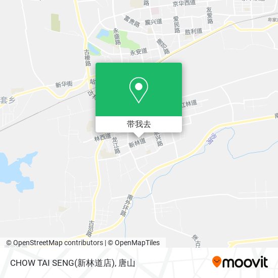 CHOW TAI SENG(新林道店)地图
