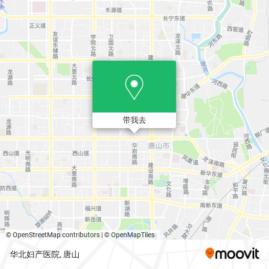 华北妇产医院地图