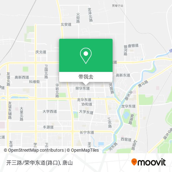 开三路/荣华东道(路口)地图