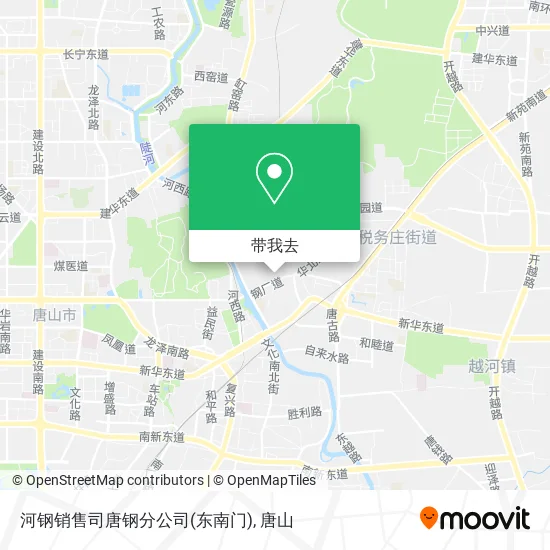 河钢销售司唐钢分公司(东南门)地图