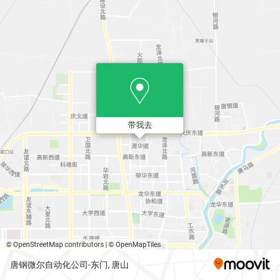 唐钢微尔自动化公司-东门地图