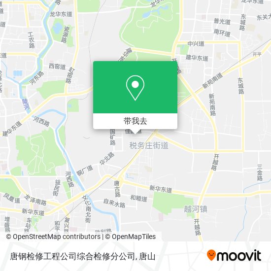 唐钢检修工程公司综合检修分公司地图