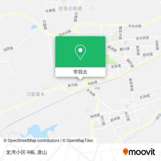 龙湾小区-9栋地图