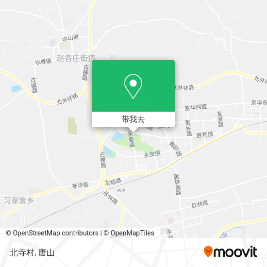北寺村地图