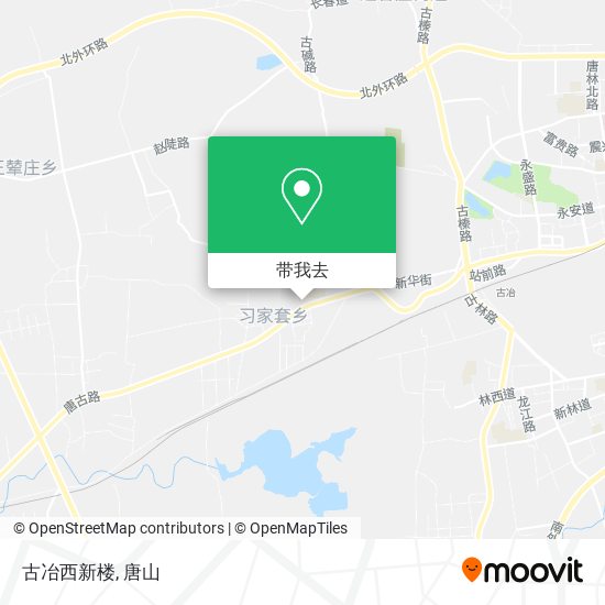 古冶西新楼地图