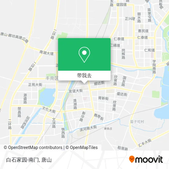 白石家园-南门地图