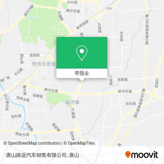 唐山路远汽车销售有限公司地图