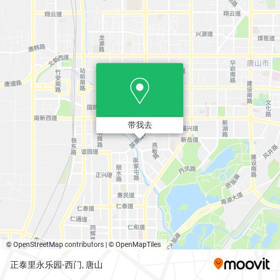 正泰里永乐园-西门地图