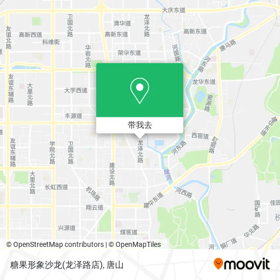 糖果形象沙龙(龙泽路店)地图