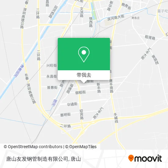 唐山友发钢管制造有限公司地图