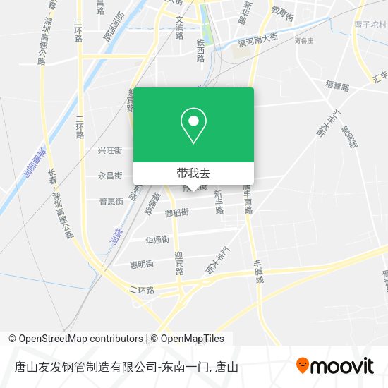 唐山友发钢管制造有限公司-东南一门地图
