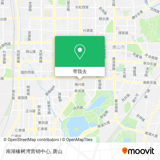 南湖橡树湾营销中心地图