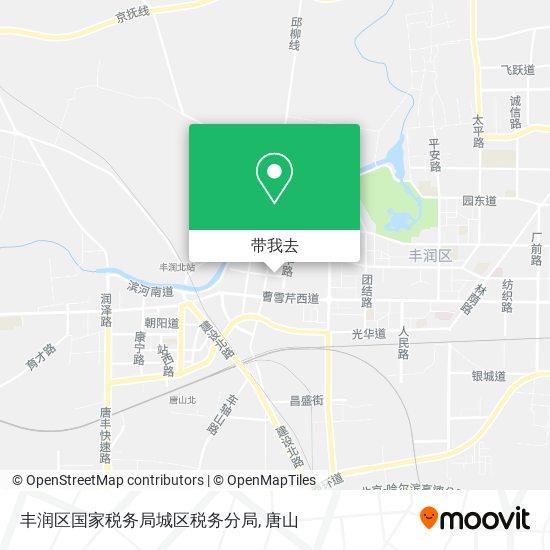 丰润区国家税务局城区税务分局地图