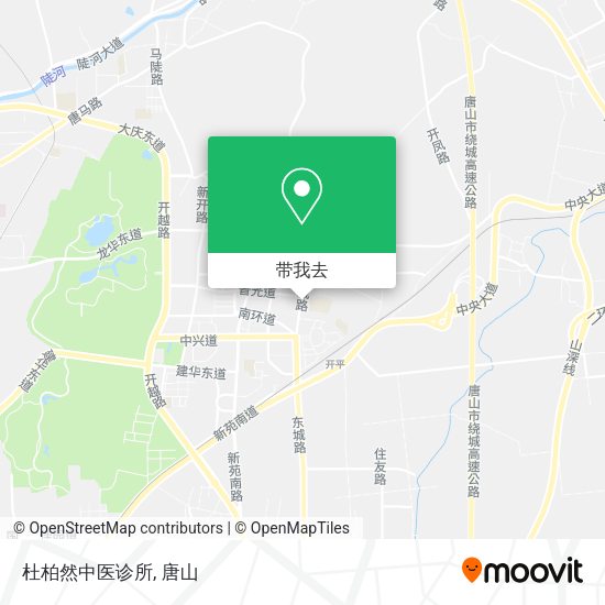 杜柏然中医诊所地图