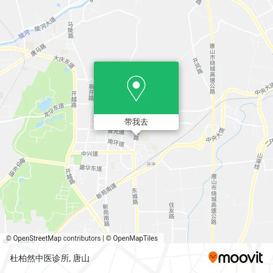 杜柏然中医诊所地图