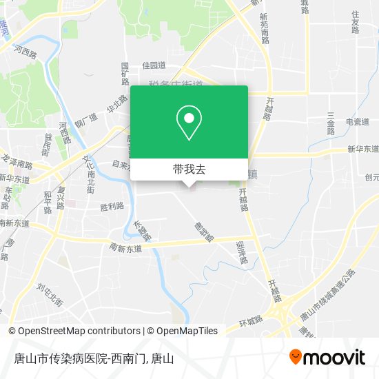 唐山市传染病医院-西南门地图