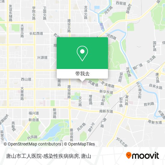 唐山市工人医院-感染性疾病病房地图