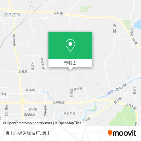 唐山市银河铸造厂地图