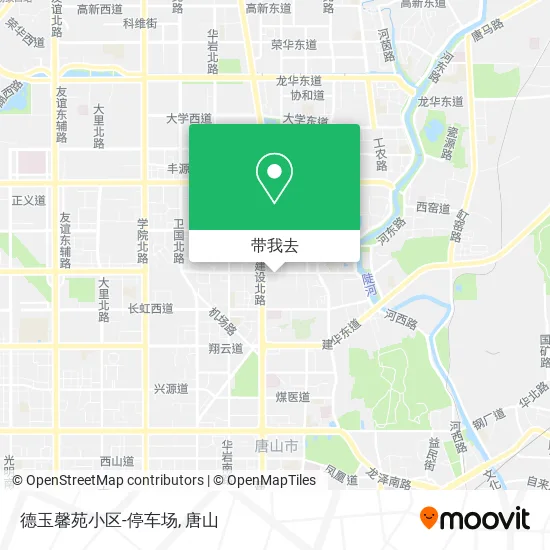 德玉馨苑小区-停车场地图