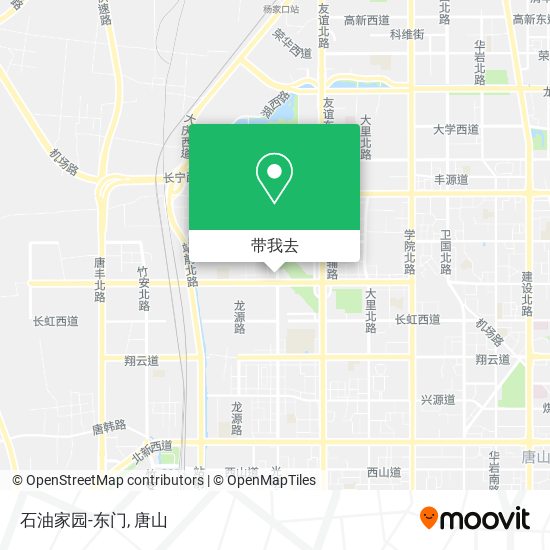 石油家园-东门地图