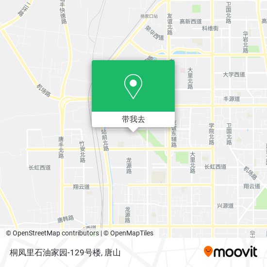 桐凤里石油家园-129号楼地图