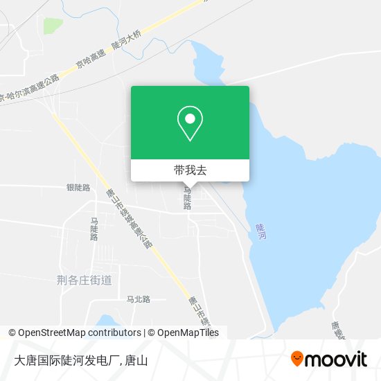 大唐国际陡河发电厂地图