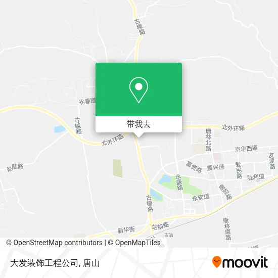 大发装饰工程公司地图