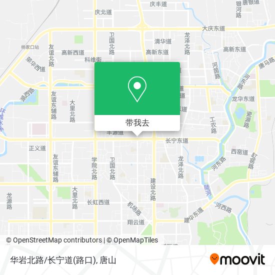 华岩北路/长宁道(路口)地图