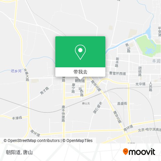 朝阳道地图
