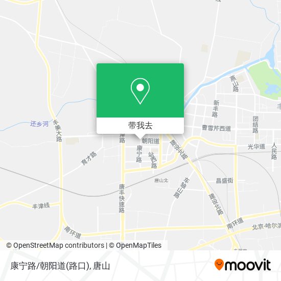 康宁路/朝阳道(路口)地图
