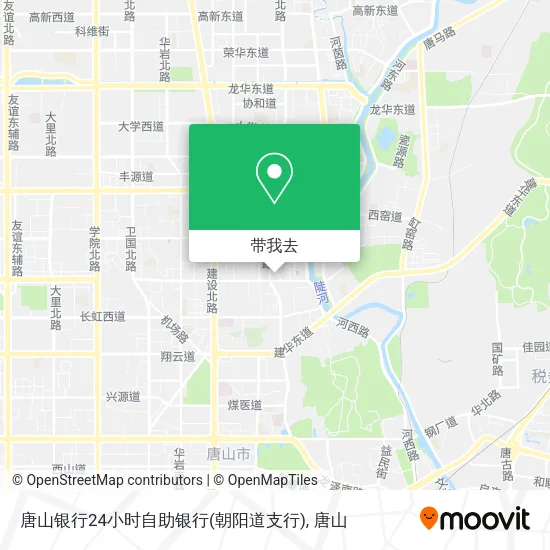 唐山银行24小时自助银行(朝阳道支行)地图