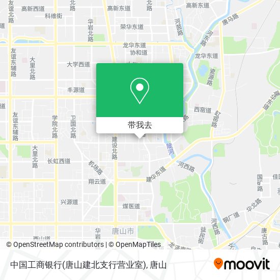 中国工商银行(唐山建北支行营业室)地图