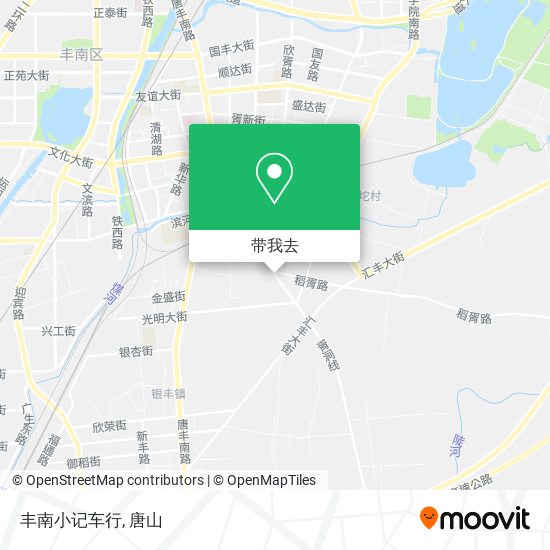 丰南小记车行地图