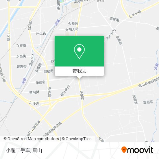 小翟二手车地图