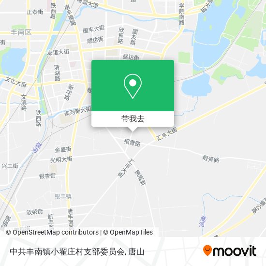 中共丰南镇小翟庄村支部委员会地图