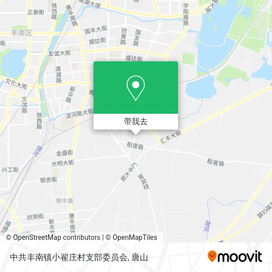 中共丰南镇小翟庄村支部委员会地图