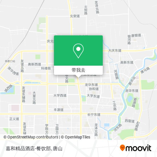 嘉和精品酒店-餐饮部地图