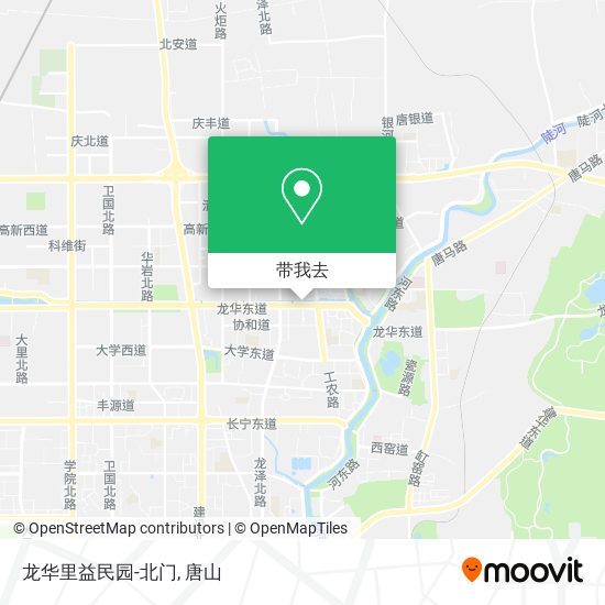 龙华里益民园-北门地图