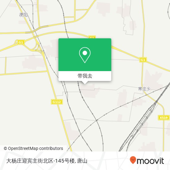 大杨庄迎宾主街北区-145号楼地图