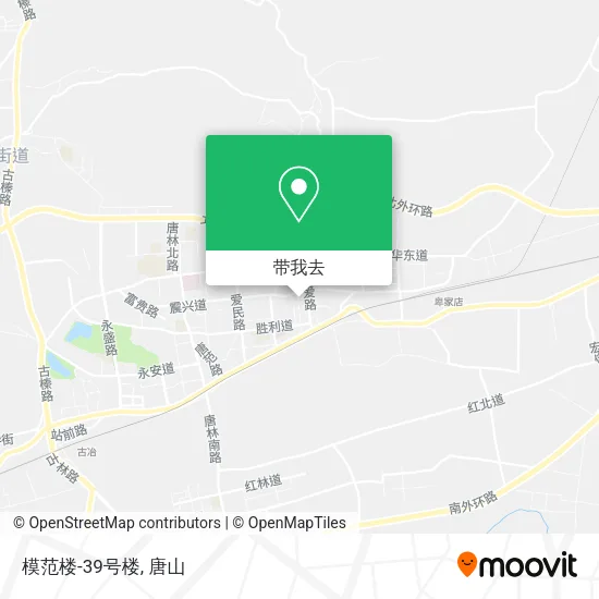 模范楼-39号楼地图