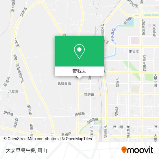 大众早餐午餐地图