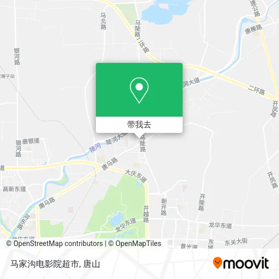 马家沟电影院超市地图