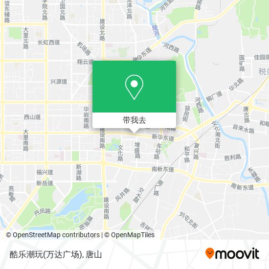 酷乐潮玩(万达广场)地图