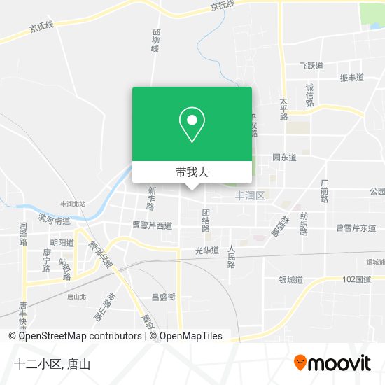 十二小区地图