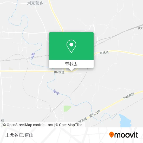 上尤各庄地图