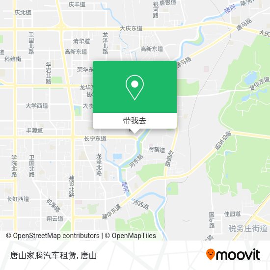 唐山家腾汽车租赁地图