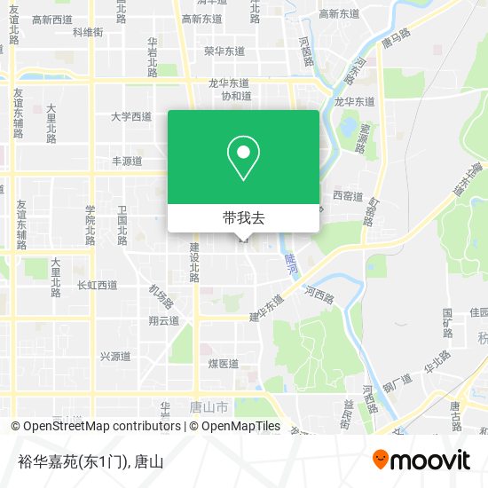裕华嘉苑(东1门)地图